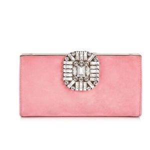 Jimmy Choo - Leonis Suede Clutch